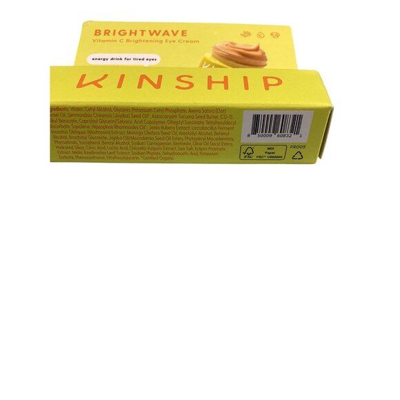 Kinship Brightwave Vitamin C Brightening Eye Cream 0.5 Oz Hydration + Energizing - Picture 3 of 5